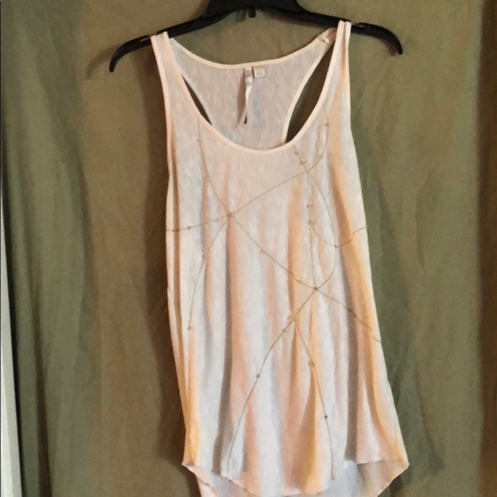 Lauren Conrad cotton racer back tank